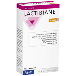 LACTIBIANE Voyage - 14 gélules - PHARMACIE VERTE - Herboristerie à Nantes depuis 1942 - Plantes en Vrac - Tisane - EPS - Bourgeo