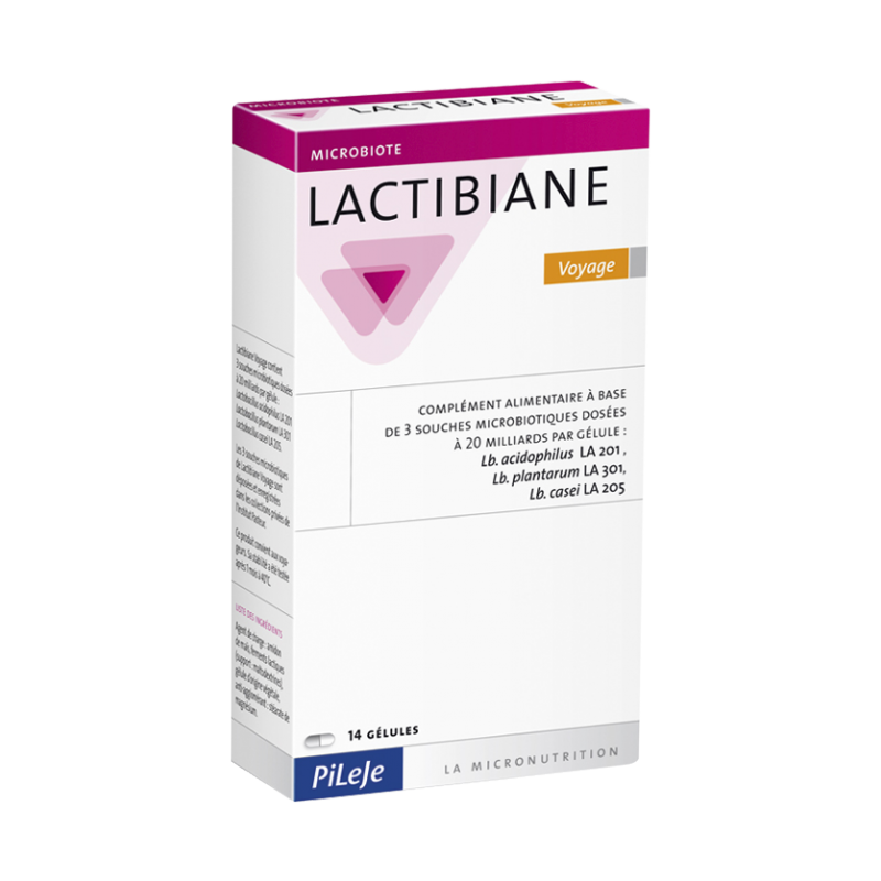 LACTIBIANE Voyage - 14 gélules - PHARMACIE VERTE - Herboristerie à Nantes depuis 1942 - Plantes en Vrac - Tisane - EPS - Homéopa LACTIBIANE Voyage - 14 gélules - PHARMACIE VERTE - Herboristerie à Nantes depuis 1942 - Plantes en Vrac - Tisane - EPS - Homéopa