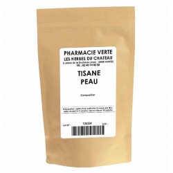 PEAU - 125GR - PHARMACIE VERTE - Herboristerie à Nantes depuis 1942 - Plantes en Vrac - Tisane - EPS - Bourgeon - Mycothérapie -