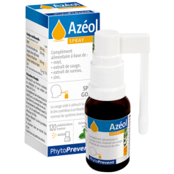 AZEOL Spray - 15ml - PHARMACIE VERTE - Herboristerie à Nantes depuis 1942 - Plantes en Vrac - Tisane - EPS - Bourgeon - Mycothér