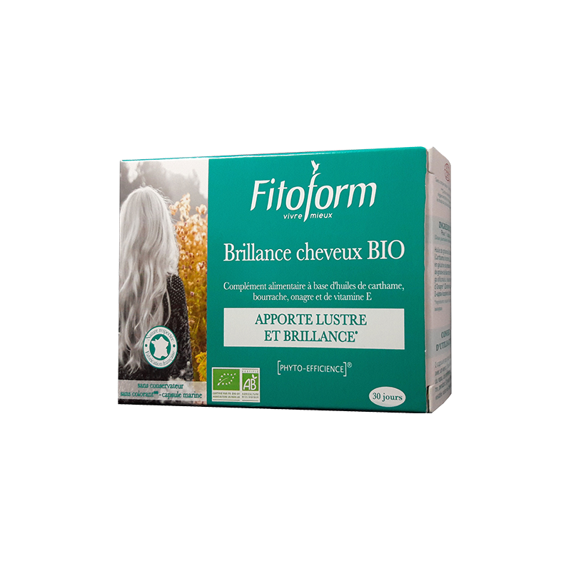 BRILLANCE CHEVEUX Bio - 30 capsules - PHARMACIE VERTE - Herboristerie à Nantes depuis 1942 - Plantes en Vrac - Tisane - EPS - Bo BRILLANCE CHEVEUX Bio - 30 capsules - PHARMACIE VERTE - Herboristerie à Nantes depuis 1942 - Plantes en Vrac - Tisane - EPS - Bo