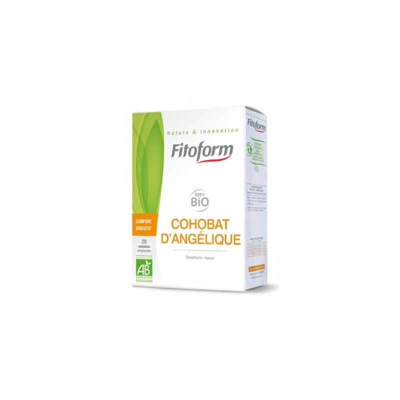 COHOBAT D'ANGELIQUE Bio - 20 ampoules - PHARMACIE VERTE - Herboristerie à Nantes depuis 1942 - Plantes en Vrac - Tisane - EPS - COHOBAT D'ANGELIQUE Bio - 20 ampoules - PHARMACIE VERTE - Herboristerie à Nantes depuis 1942 - Plantes en Vrac - Tisane - EPS -