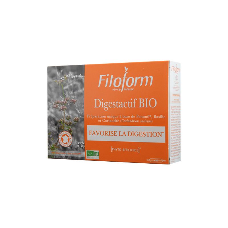 DIGESTACTIF Bio - 20 ampoules - PHARMACIE VERTE - Herboristerie à Nantes depuis 1942 - Plantes en Vrac - Tisane - EPS - Bourgeon