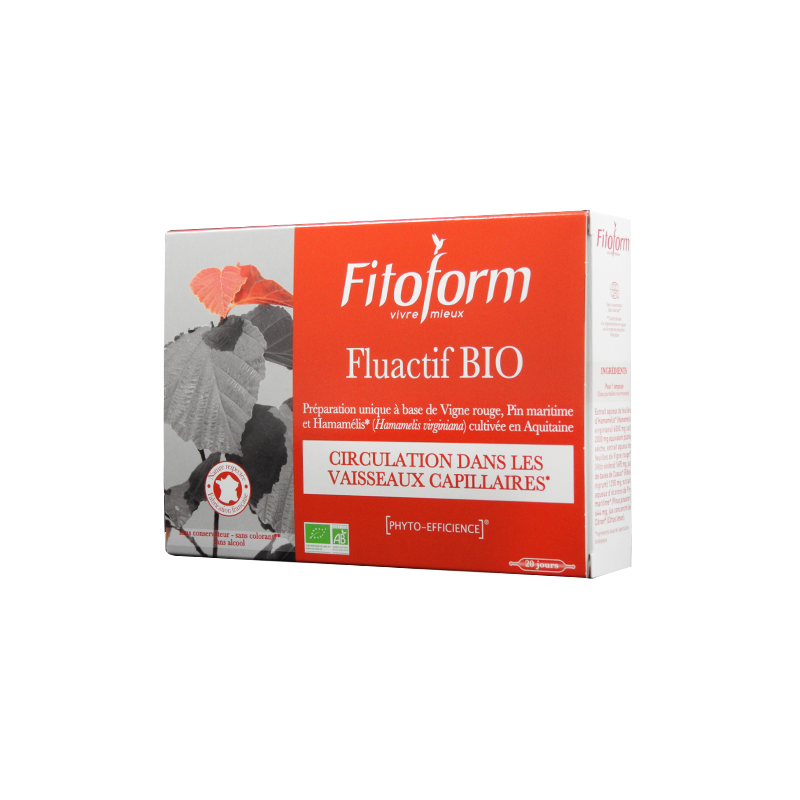 FUACTIF Bio - 20 ampoules - PHARMACIE VERTE - Herboristerie à Nantes depuis 1942 - Plantes en Vrac - Tisane - EPS - Bourgeon - M