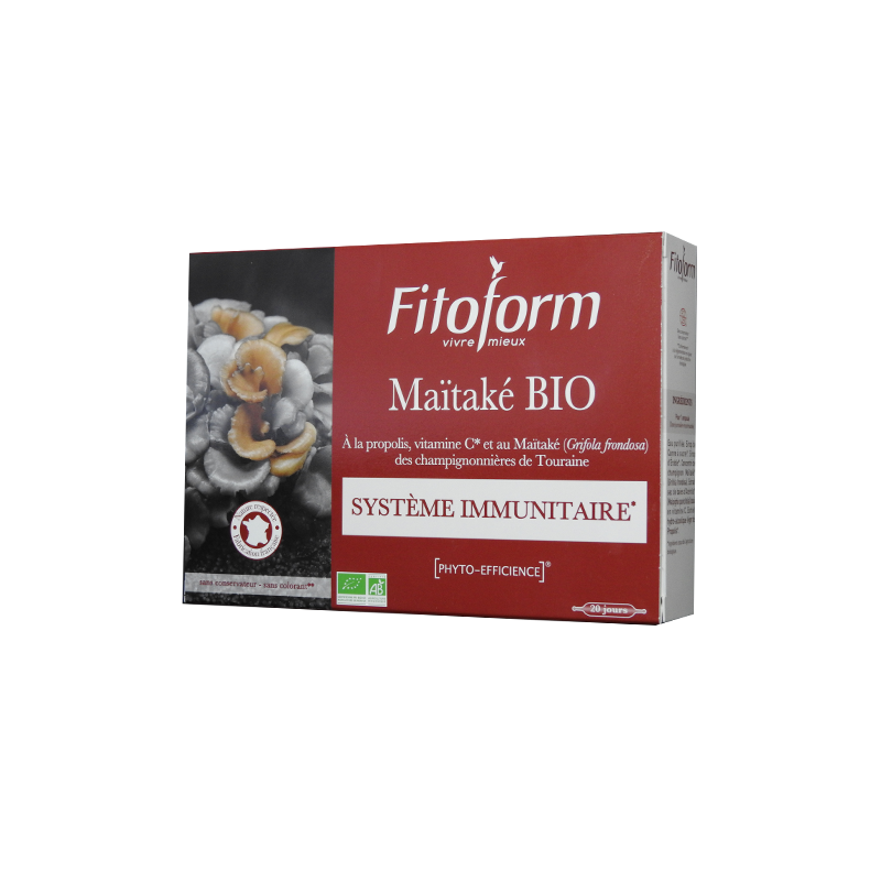 MAÏTAKÉ Bio - 20 ampoules - PHARMACIE VERTE - Herboristerie à Nantes depuis 1942 - Plantes en Vrac - Tisane - EPS - Bourgeon - M MAÏTAKÉ Bio - 20 ampoules - PHARMACIE VERTE - Herboristerie à Nantes depuis 1942 - Plantes en Vrac - Tisane - EPS - Bourgeon - M