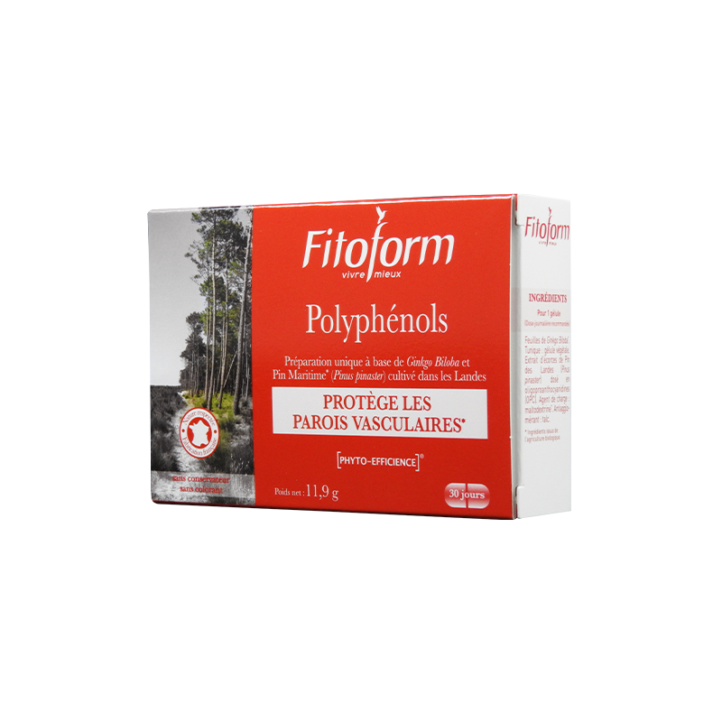POLYPHÉNOLS - 30 gélules - PHARMACIE VERTE - Herboristerie à Nantes depuis 1942 - Plantes en Vrac - Tisane - EPS - Bourgeon - My POLYPHÉNOLS - 30 gélules - PHARMACIE VERTE - Herboristerie à Nantes depuis 1942 - Plantes en Vrac - Tisane - EPS - Bourgeon - My
