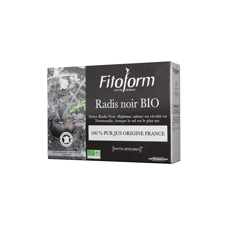 RADIS NOIR Bio - 20 ampoules - PHARMACIE VERTE - Herboristerie à Nantes depuis 1942 - Plantes en Vrac - Tisane - EPS - Bourgeon RADIS NOIR Bio - 20 ampoules - PHARMACIE VERTE - Herboristerie à Nantes depuis 1942 - Plantes en Vrac - Tisane - EPS - Bourgeon