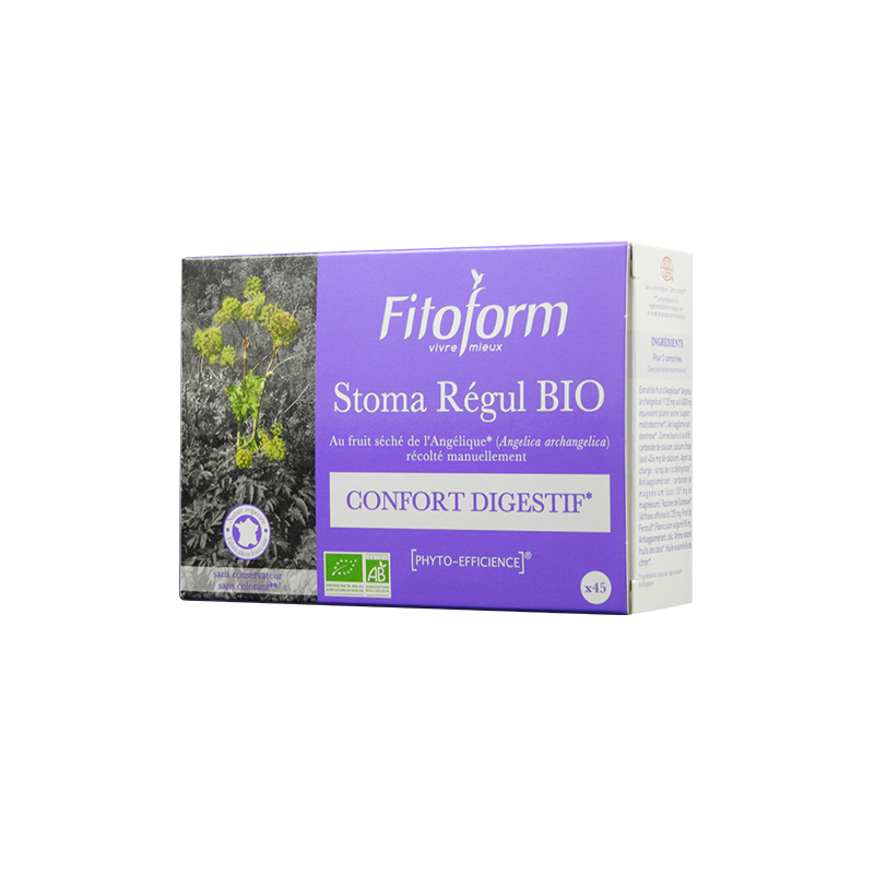 STOMA RÉGUL Bio - 45 comprimés - PHARMACIE VERTE - Herboristerie à Nantes depuis 1942 - Plantes en Vrac - Tisane - EPS - Bourgeo STOMA RÉGUL Bio - 45 comprimés - PHARMACIE VERTE - Herboristerie à Nantes depuis 1942 - Plantes en Vrac - Tisane - EPS - Bourgeo