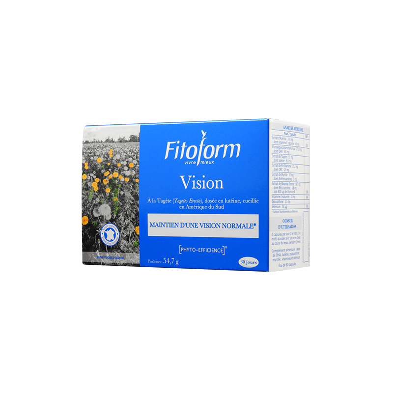 VISION - 60 capsules - PHARMACIE VERTE - Herboristerie à Nantes depuis 1942 - Plantes en Vrac - Tisane - EPS - Bourgeon - Mycoth