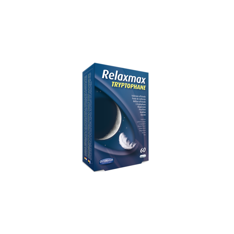 RELAX MAX Tryptophane - 60 gélules - PHARMACIE VERTE - Herboristerie à Nantes depuis 1942 - Plantes en Vrac - Tisane - EPS - Bou RELAX MAX Tryptophane - 60 gélules - PHARMACIE VERTE - Herboristerie à Nantes depuis 1942 - Plantes en Vrac - Tisane - EPS - Bou