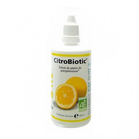 CITROBIOTIC 100ml - PHARMACIE VERTE - Herboristerie à Nantes depuis 1942 - Plantes en Vrac - Tisane - EPS - Bourgeon - Mycothéra