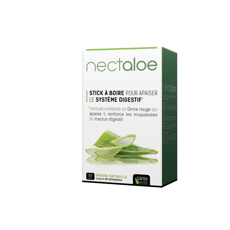 NECTALOE - 20 sticks à boire - PHARMACIE VERTE - Herboristerie à Nantes depuis 1942 - Plantes en Vrac - Tisane - EPS - Bourgeon NECTALOE - 20 sticks à boire - PHARMACIE VERTE - Herboristerie à Nantes depuis 1942 - Plantes en Vrac - Tisane - EPS - Bourgeon