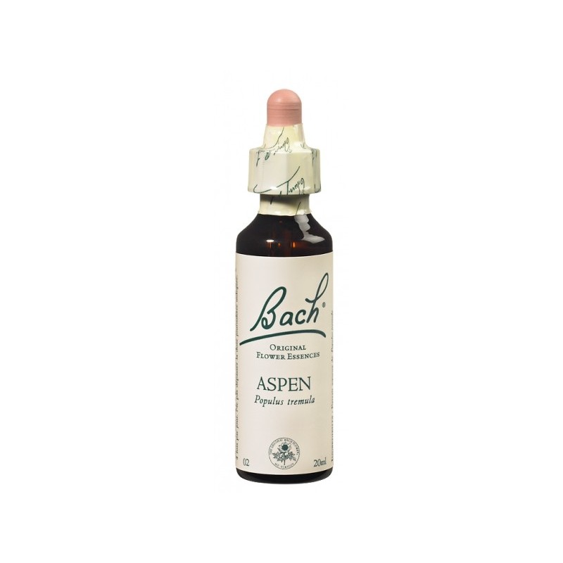 Fleur de Bach ASPEN - 20ml - PHARMACIE VERTE - Herboristerie à Nantes depuis 1942 - Plantes en Vrac - Tisane - EPS - Bourgeon - Fleur de Bach ASPEN - 20ml - PHARMACIE VERTE - Herboristerie à Nantes depuis 1942 - Plantes en Vrac - Tisane - EPS - Bourgeon -