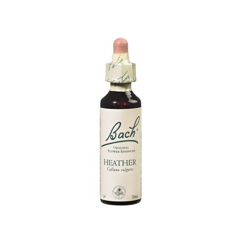 Fleur de Bach HEATHER - 20ml - PHARMACIE VERTE - Herboristerie à Nantes depuis 1942 - Plantes en Vrac - Tisane - EPS - Bourgeon Fleur de Bach HEATHER - 20ml - PHARMACIE VERTE - Herboristerie à Nantes depuis 1942 - Plantes en Vrac - Tisane - EPS - Bourgeon