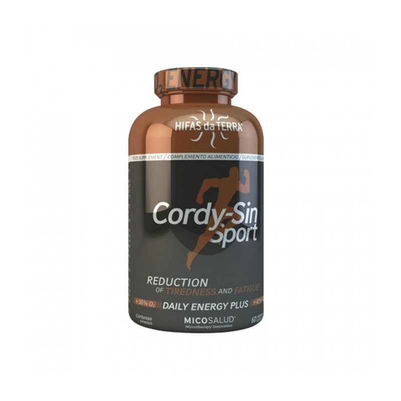 Cordy Sin Sport Micosalud - 60 capsules - PHARMACIE VERTE - Herboristerie à Nantes depuis 1942 - Plantes en Vrac - Tisane - EPS 