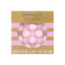 Shampoing Solide - Cheveux Abimés - Lait de rose - 55gr - PHARMACIE VERTE - Herboristerie à Nantes depuis 1942 - Plantes en Vrac