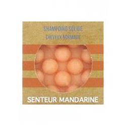 Shampoing Solide - Cheveux Normaux - Mandarine - 55gr - PHARMACIE VERTE - Herboristerie à Nantes depuis 1942 - Plantes en Vrac -