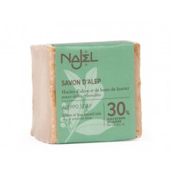 Savon d'Alep 40% HBL - 185 gr - PHARMACIE VERTE - Herboristerie à Nantes depuis 1942 - Plantes en Vrac - Tisane - EPS - Bourgeon