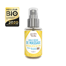 Jardin de VEDA - HUILE DE MASSAGE - 50ml - PHARMACIE VERTE - Herboristerie à Nantes depuis 1942 - Plantes en Vrac - Tisane - EPS