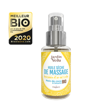 Jardin de VEDA - HUILE DE MASSAGE - 50ml - PHARMACIE VERTE - Herboristerie à Nantes depuis 1942 - Plantes en Vrac - Tisane - EPS