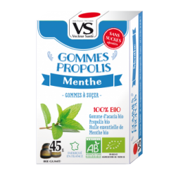 VS - GOMMES PROPOLIS - MENTHE - 45gr - PHARMACIE VERTE - Herboristerie à Nantes depuis 1942 - Plantes en Vrac - Tisane - EPS - B