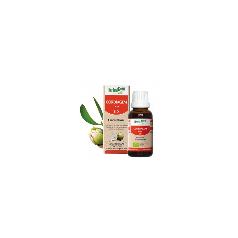 HERBALGEM CORDIAGEM - 30ml - PHARMACIE VERTE - Herboristerie à Nantes depuis 1942 - Plantes en Vrac - Tisane - EPS - Bourgeon - HERBALGEM CORDIAGEM - 30ml - PHARMACIE VERTE - Herboristerie à Nantes depuis 1942 - Plantes en Vrac - Tisane - EPS - Bourgeon -