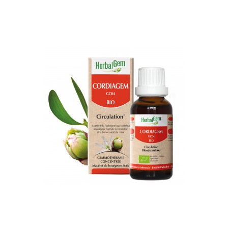 HERBALGEM CORDIAGEM - 30ml - PHARMACIE VERTE - Herboristerie à Nantes depuis 1942 - Plantes en Vrac - Tisane - EPS - Bourgeon - 