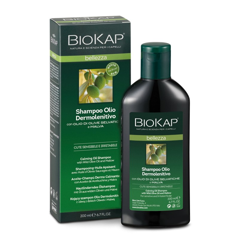 BIOKAP - Shampooing Huile Apaisant - 200ml - PHARMACIE VERTE - Herboristerie à Nantes depuis 1942 - Plantes en Vrac - Tisane - E