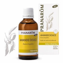 Amande Douce - HV Bio - 50ml - PHARMACIE VERTE - Herboristerie à Nantes depuis 1942 - Plantes en Vrac - Tisane - EPS - Bourgeon