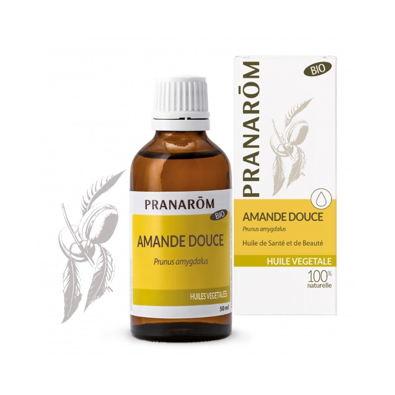 Amande Douce - HV Bio - 50ml - PHARMACIE VERTE - Herboristerie à Nantes depuis 1942 - Plantes en Vrac - Tisane - EPS - Bourgeon 