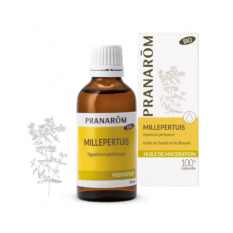 Millepertuis - HV Bio - 50ml - PHARMACIE VERTE - Herboristerie à Nantes depuis 1942 - Plantes en Vrac - Tisane - EPS - Bourgeon Millepertuis - HV Bio - 50ml - PHARMACIE VERTE - Herboristerie à Nantes depuis 1942 - Plantes en Vrac - Tisane - EPS - Bourgeon