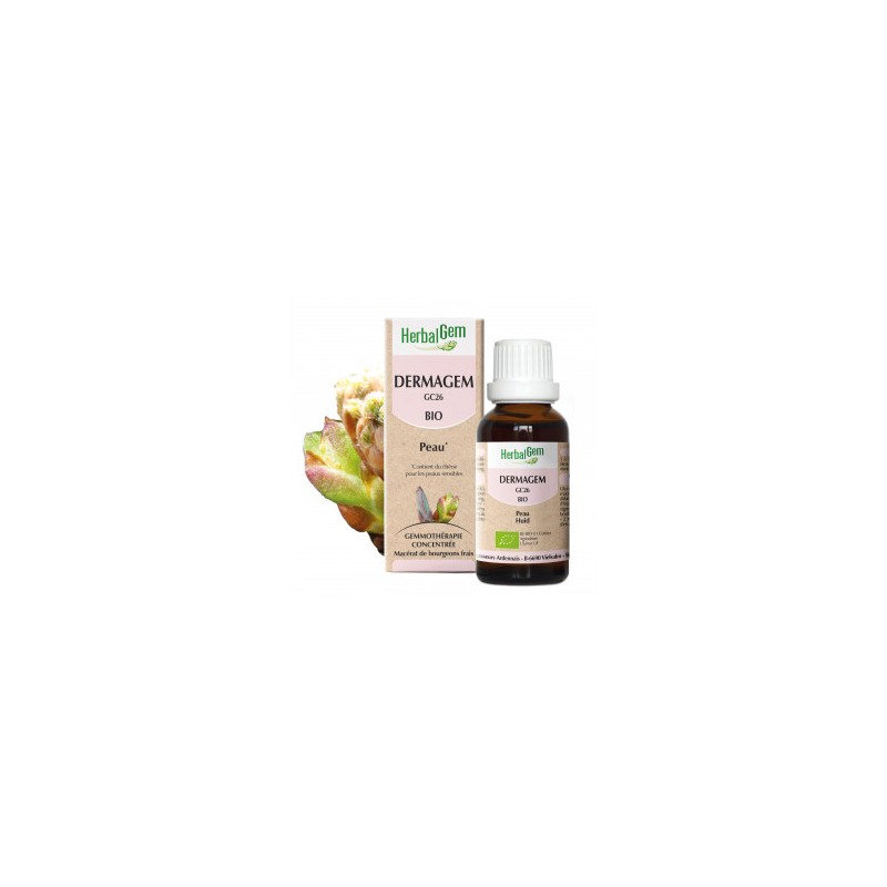 HERBALGEM DERMAGEM - 30ml - PHARMACIE VERTE - Herboristerie à Nantes depuis 1942 - Plantes en Vrac - Tisane - EPS - Bourgeon - M