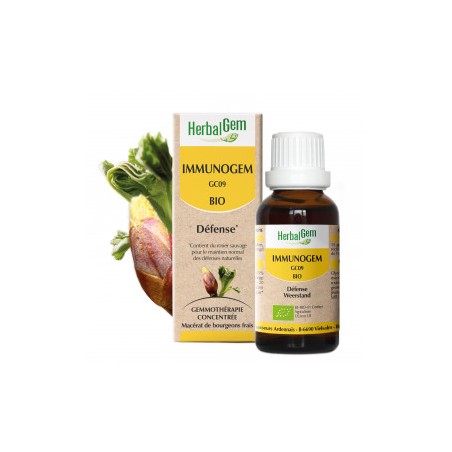 HERBALGEM IMMUNOGEM - 30ml - PHARMACIE VERTE - Herboristerie à Nantes depuis 1942 - Plantes en Vrac - Tisane - EPS - Bourgeon - 