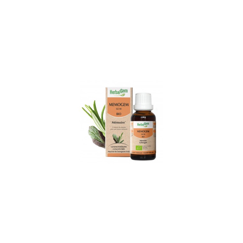 HERBALGEM MEMOGEM - 30ml - PHARMACIE VERTE - Herboristerie à Nantes depuis 1942 - Plantes en Vrac - Tisane - EPS - Bourgeon - My HERBALGEM MEMOGEM - 30ml - PHARMACIE VERTE - Herboristerie à Nantes depuis 1942 - Plantes en Vrac - Tisane - EPS - Bourgeon - My