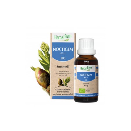 HERBALGEM NOCTIGEM - 30ml - PHARMACIE VERTE - Herboristerie à Nantes depuis 1942 - Plantes en Vrac - Tisane - EPS - Bourgeon - M