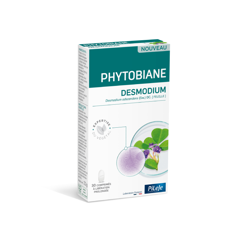 PHYTOBIANE Desmodium - 30 comprimés a liberation prolongée - PHARMACIE VERTE - Herboristerie à Nantes depuis 1942 - Plantes en V PHYTOBIANE Desmodium - 30 comprimés a liberation prolongée - PHARMACIE VERTE - Herboristerie à Nantes depuis 1942 - Plantes en V