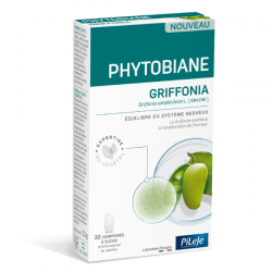 PHYTOBIANE Griffonia - 30 comprimés a sucer - PHARMACIE VERTE - Herboristerie à Nantes depuis 1942 - Plantes en Vrac - Tisane - 