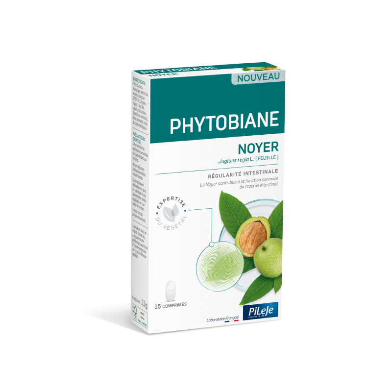 PHYTOBIANE Noyer - 15 comprimés - PHARMACIE VERTE - Herboristerie à Nantes depuis 1942 - Plantes en Vrac - Tisane - EPS - Bourge PHYTOBIANE Noyer - 15 comprimés - PHARMACIE VERTE - Herboristerie à Nantes depuis 1942 - Plantes en Vrac - Tisane - EPS - Bourge