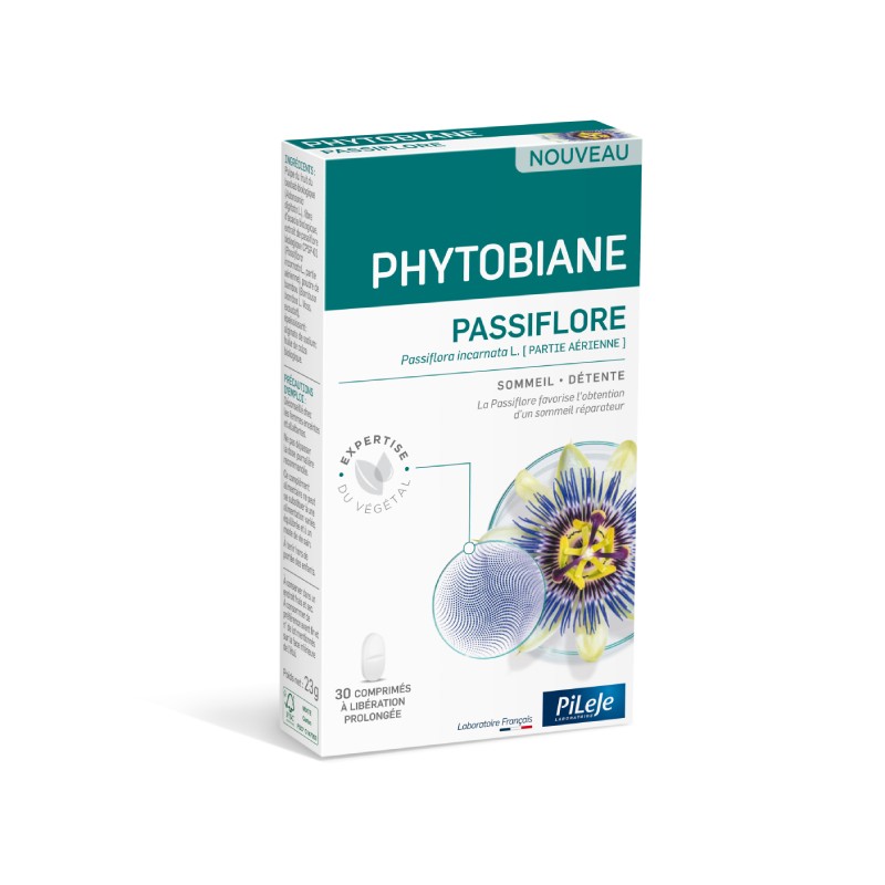 PHYTOBIANE Passiflore - 30 comprimés à libération prolongée - PHARMACIE VERTE - Herboristerie à Nantes depuis 1942 - Plantes en PHYTOBIANE Passiflore - 30 comprimés à libération prolongée - PHARMACIE VERTE - Herboristerie à Nantes depuis 1942 - Plantes en