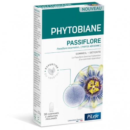 PHYTOBIANE Passiflore - 30 comprimés à libération prolongée - PHARMACIE VERTE - Herboristerie à Nantes depuis 1942 - Plantes en 