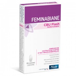 FEMINABIANE CBU Flash  - 20 comprimés - PHARMACIE VERTE - Herboristerie à Nantes depuis 1942 - Plantes en Vrac - Tisane - EPS - 