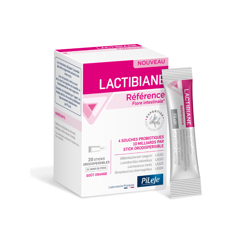 LACTIBIANE Référence - 20 sticks orodispersibles - PHARMACIE VERTE - Herboristerie à Nantes depuis 1942 - Plantes en Vrac - Tisa LACTIBIANE Référence - 20 sticks orodispersibles - PHARMACIE VERTE - Herboristerie à Nantes depuis 1942 - Plantes en Vrac - Tisa