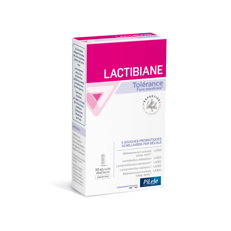 LACTIBIANE Tolérance - 30 gélules - PHARMACIE VERTE - Herboristerie à Nantes depuis 1942 - Plantes en Vrac - Tisane - EPS - Bour LACTIBIANE Tolérance - 30 gélules - PHARMACIE VERTE - Herboristerie à Nantes depuis 1942 - Plantes en Vrac - Tisane - EPS - Bour