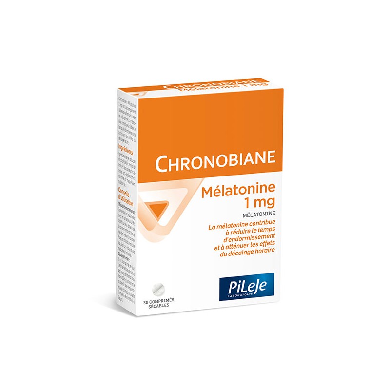 CHRONOBIANE Mélatonine 1mg - 30 comprimés sécables - PHARMACIE VERTE - Herboristerie à Nantes depuis 1942 - Plantes en Vrac - Ti CHRONOBIANE Mélatonine 1mg - 30 comprimés sécables - PHARMACIE VERTE - Herboristerie à Nantes depuis 1942 - Plantes en Vrac - Ti
