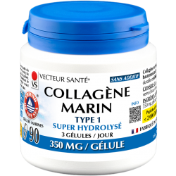 COLLAGENE MARIN - 90 Gélules - PHARMACIE VERTE - Herboristerie à Nantes depuis 1942 - Plantes en Vrac - Tisane - EPS - Bourgeon 