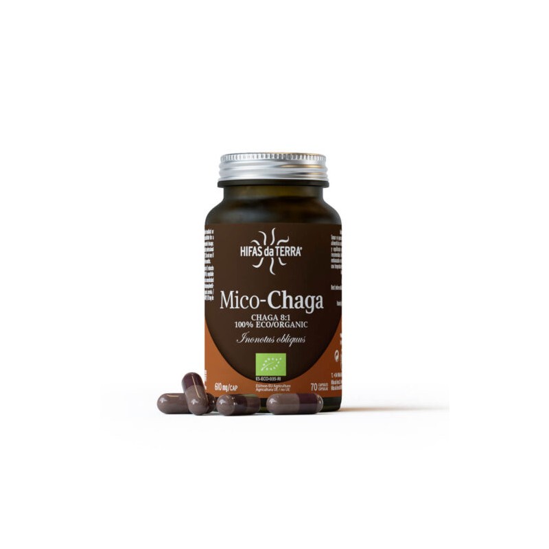 Mico Chaga - 70 capsules - PHARMACIE VERTE - Herboristerie à Nantes depuis 1942 - Plantes en Vrac - Tisane - EPS - Bourgeon - My