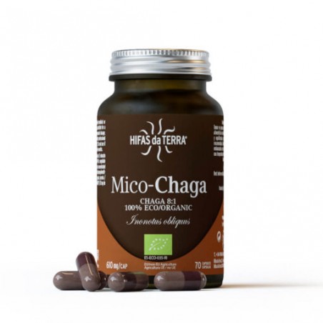 Mico Chaga - 70 capsules - PHARMACIE VERTE - Herboristerie à Nantes depuis 1942 - Plantes en Vrac - Tisane - EPS - Bourgeon - My