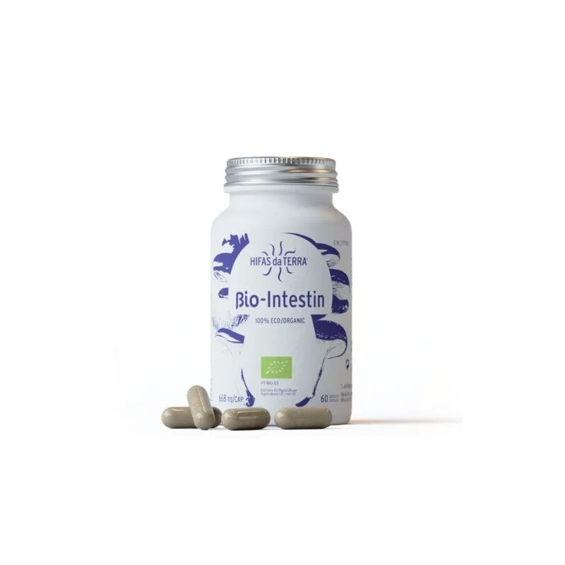Bio Intestin - 60 capsules - PHARMACIE VERTE - Herboristerie à Nantes depuis 1942 - Plantes en Vrac - Tisane - EPS - Bourgeon - 