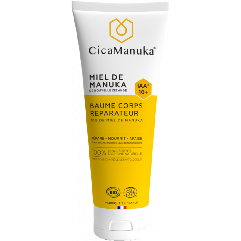 CICAMANUKA BAUME CORPS REPARATEUR 10+ - PHARMACIE VERTE - Herboristerie à Nantes depuis 1942 - Plantes en Vrac - Tisane - EPS - 