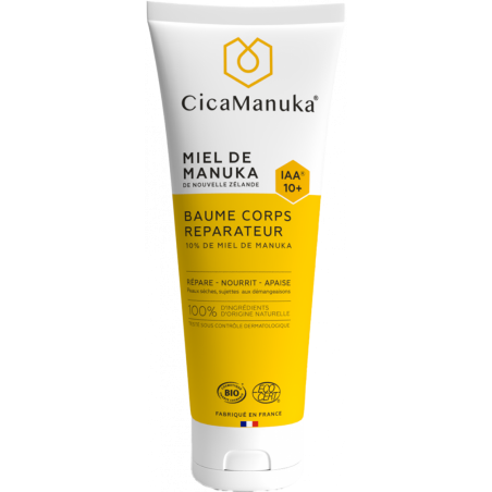 CICAMANUKA BAUME CORPS REPARATEUR 10+ - PHARMACIE VERTE - Herboristerie à Nantes depuis 1942 - Plantes en Vrac - Tisane - EPS - 